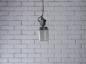 Lámpara industrial opalina